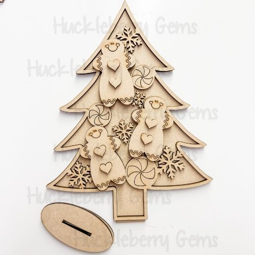 HO, HO, HO Trees Shelf Sitter