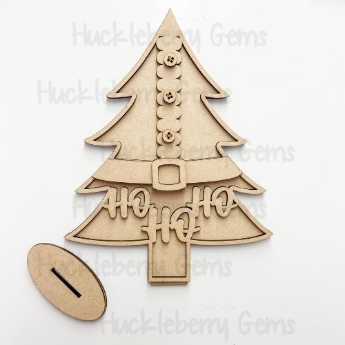 HO, HO, HO Trees Shelf Sitter