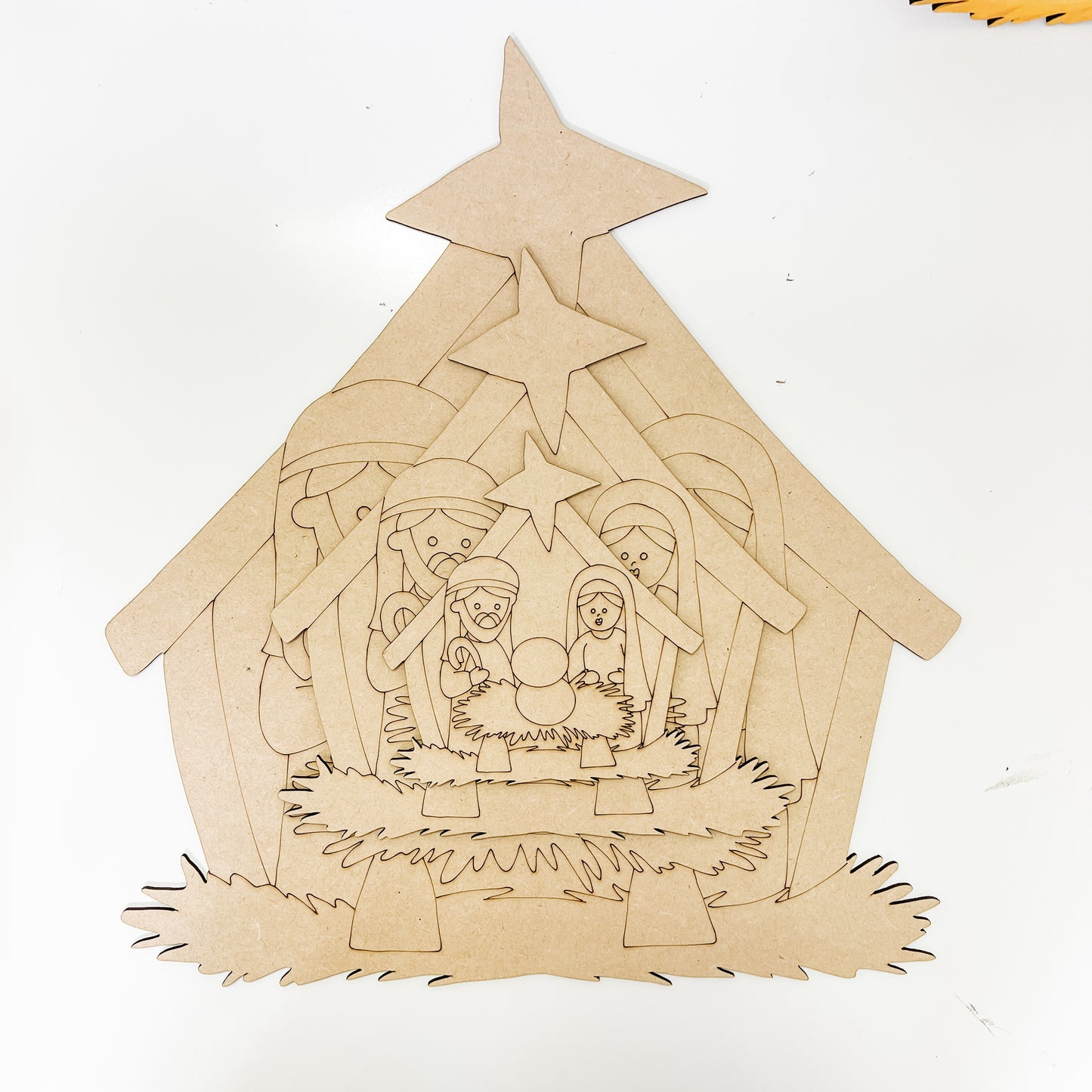 Nativity Scene Blank