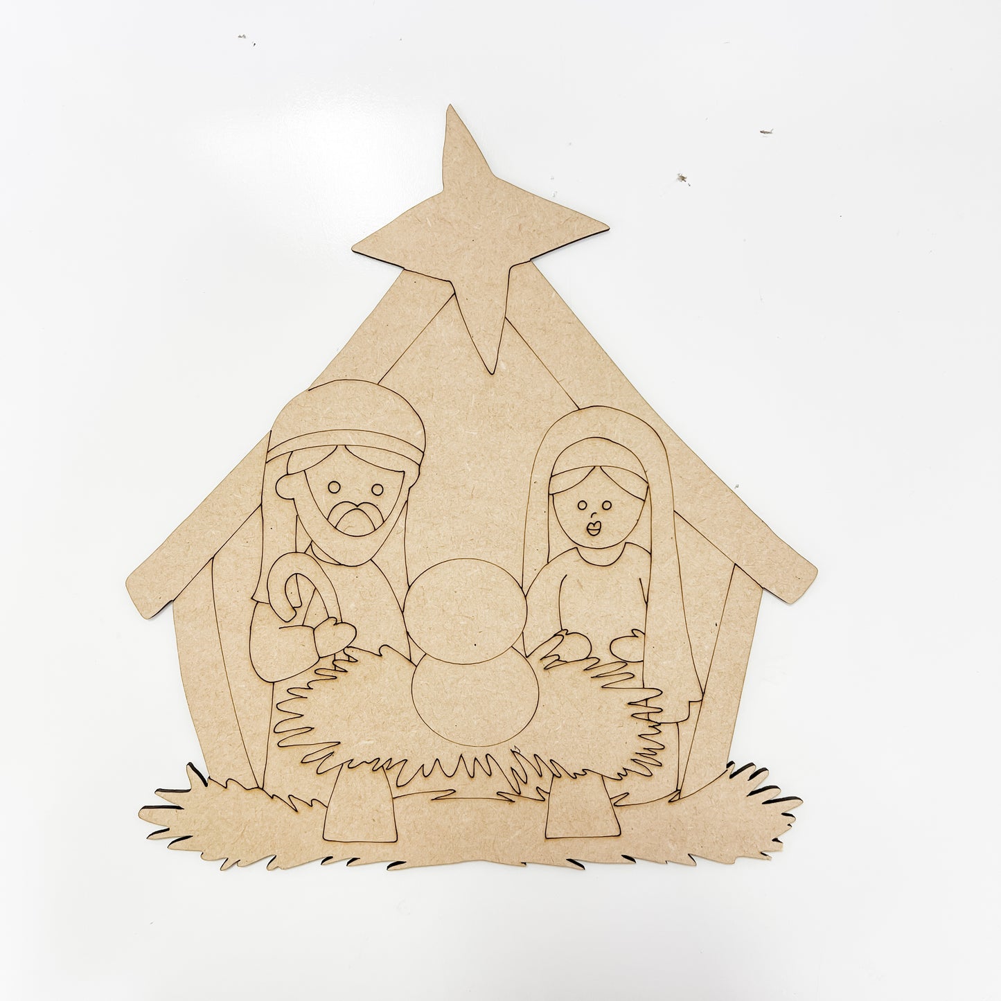 Nativity Scene Blank