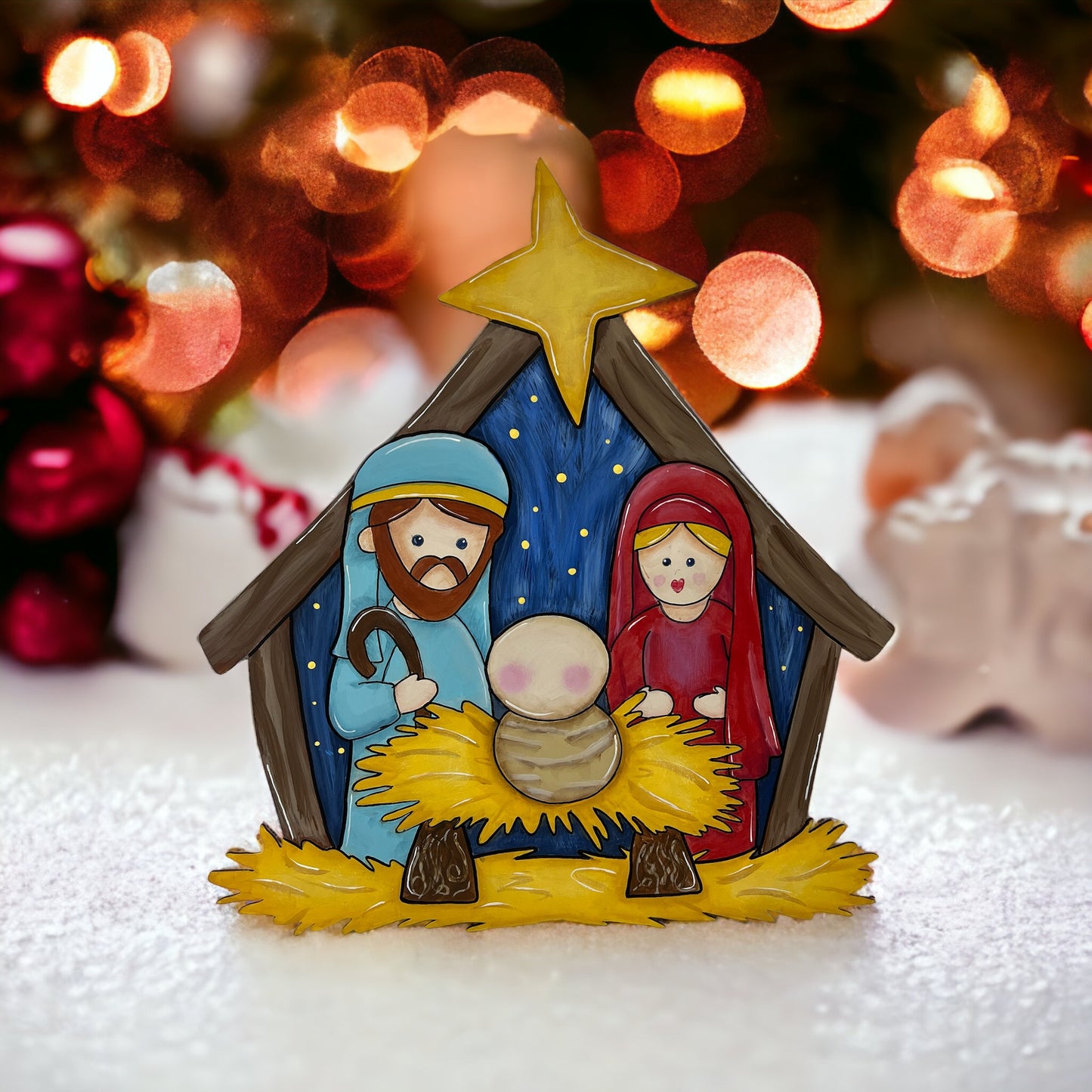 Nativity Scene Blank