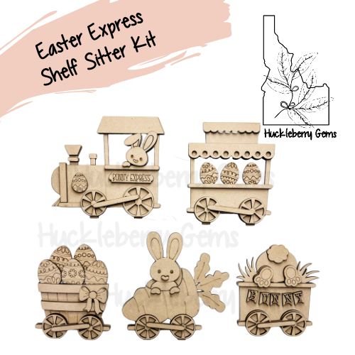Easter Express Shelf Sitter