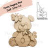 Honey Hugging Bear Shelf Sitter