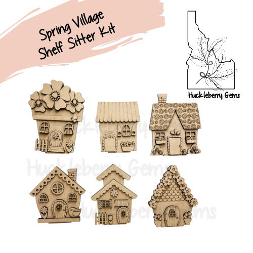 Spring Village Shelf Sitter