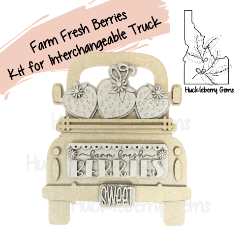 Farm Fresh Berries Kit for Interchangeable Truck