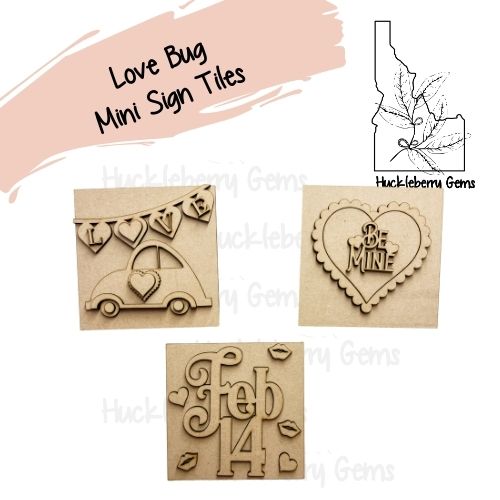 Love Bug Mini Signs
