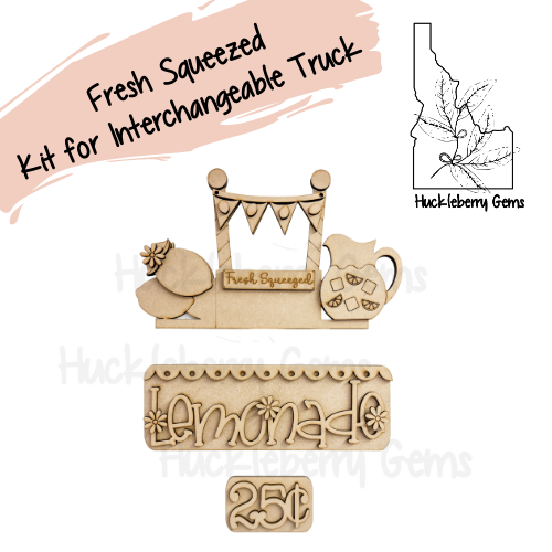 Fresh Squeezed Interchangeable Truck Stand