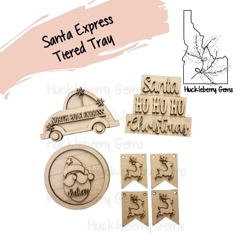 Santa Express Tiered Tray Kit