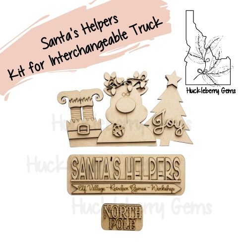 Santa's Helpers Interchangeable Truck Stand