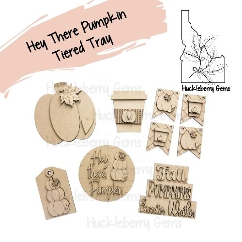 Hey There Pumpkin Tiered Tray Kit