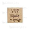 Give Thanks Mini Signs