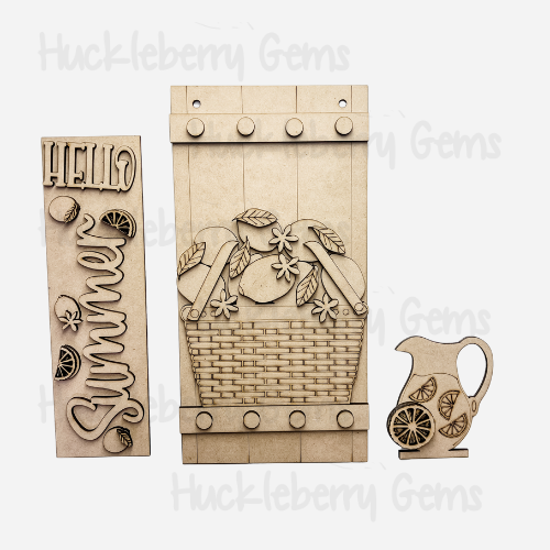 Lemons & Sunshine Kit for Sign Post