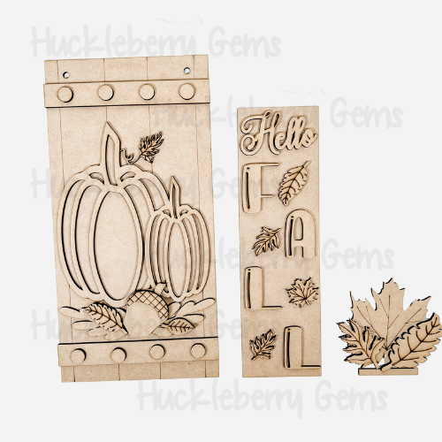 Falling Leaves Kit for Sign Post