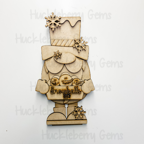 Snowman Gnome Shelf Sitter
