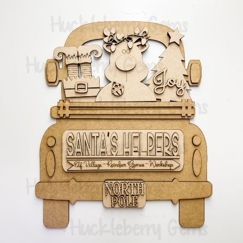 Santa's Helpers Interchangeable Truck Stand