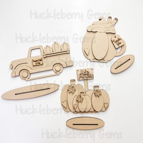 U-Pick Pumpkins Shelf Sitter