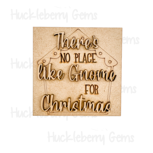 Christmas at Gnome Mini Signs