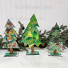 Jingle Mingle Mixed Media Trees