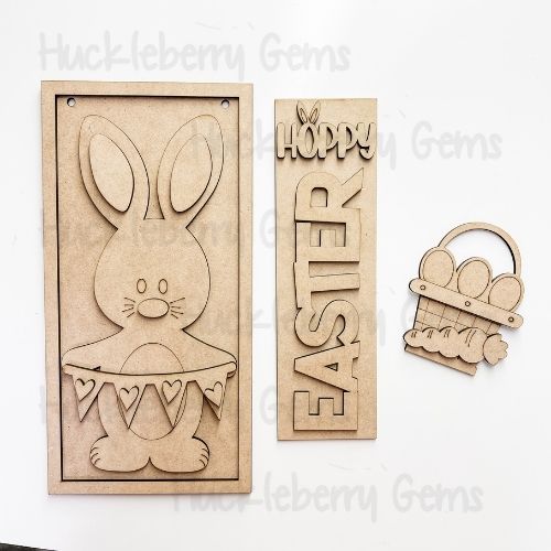 Hoppy Easter  Kit for Sign Post