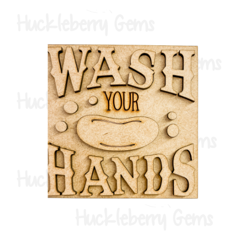Bathroom Tiles Mini Signs