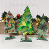 Jingle Mingle Mixed Media Trees