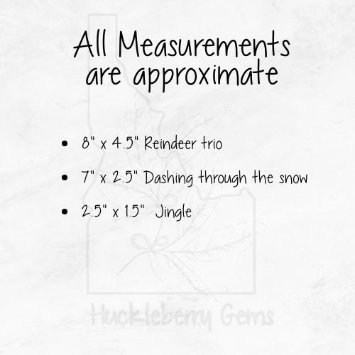 Dashing through the snow Interchangeable Truck Stand