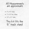 Faith Interchangeable Truck Stand