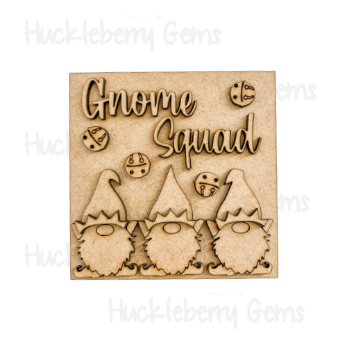 Christmas at Gnome Mini Signs