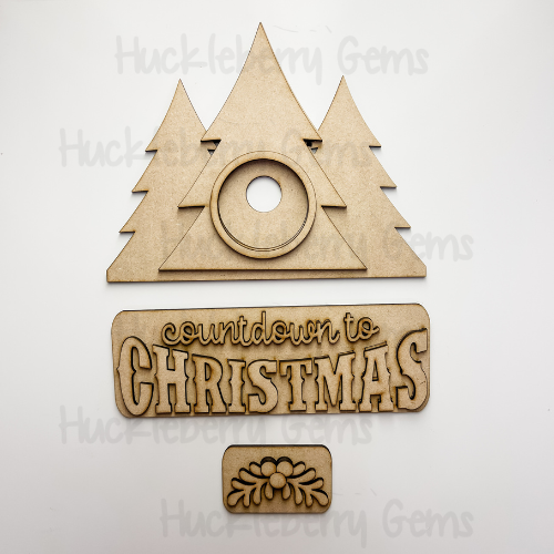 Christmas Countdown Interchangeable Truck Stand