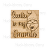 Christmas at Gnome Mini Signs