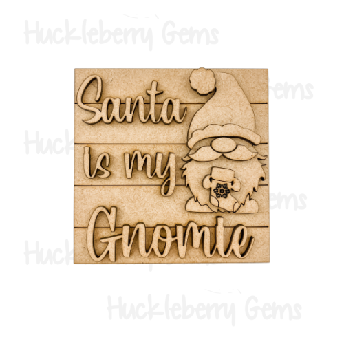 Christmas at Gnome Mini Signs