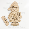 Santa Claus Standing Gnome Shelf Sitter