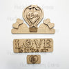Love is in the Air Interchangeable Truck Stand