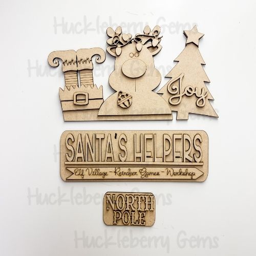 Santa's Helpers Interchangeable Truck Stand