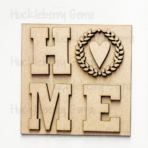 Home is where the heart is  Mini Signs