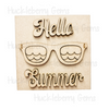 Hello Summer Mini Signs