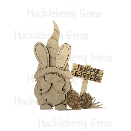 Easter Gnome Parade Shelf Sitter