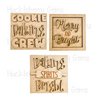 Baking Season Mini Signs