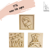 1776  Mini Signs