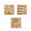 Holiday Gnomes Mini Signs