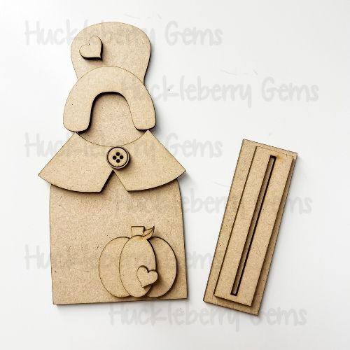 Give Thanks Pilgrim Set Tiered Tray Kit
