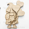 Valentine Gnomes Shelf Sitter