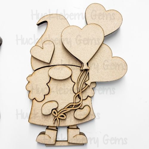 Valentine Gnomes Shelf Sitter