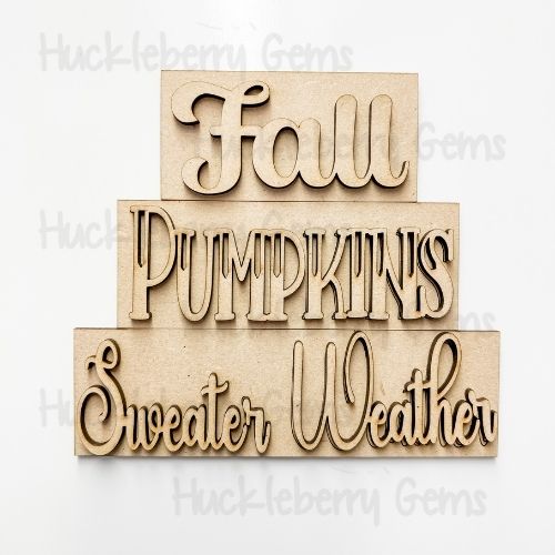 Hey There Pumpkin Tiered Tray Kit