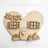 Valentine Village Shelf Sitter