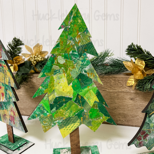 Jingle Mingle Mixed Media Trees