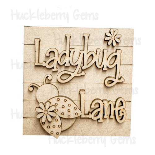 Ladybug Lane Tiered Tray