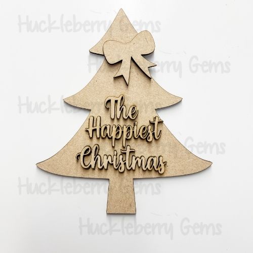 Happiest Christmas Tiered Tray Kit