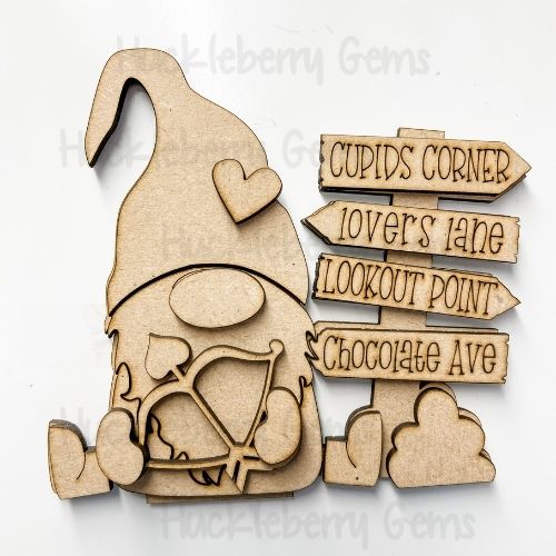 Valentine Gnomes Shelf Sitter