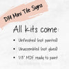 Home is where the heart is  Mini Signs